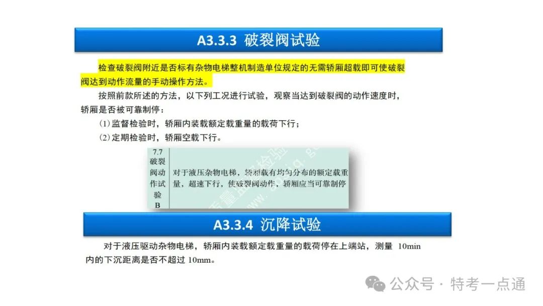 【干货】TSG T7001-2023电梯新检验规范 宣贯学习资料分享（杂物及其他附件）！建议收藏！