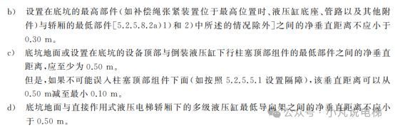 一文读懂电梯底坑空间和间距