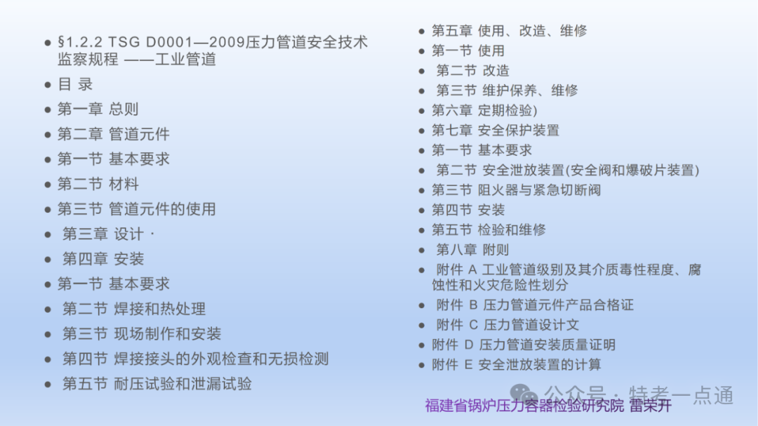 【管道员课件】压力管道检验相关知识
