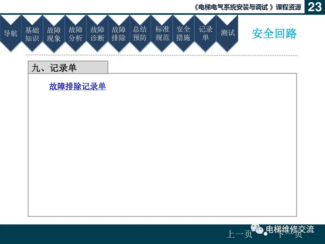电梯安全回路故障培训（文末附部分品牌安全回路图）