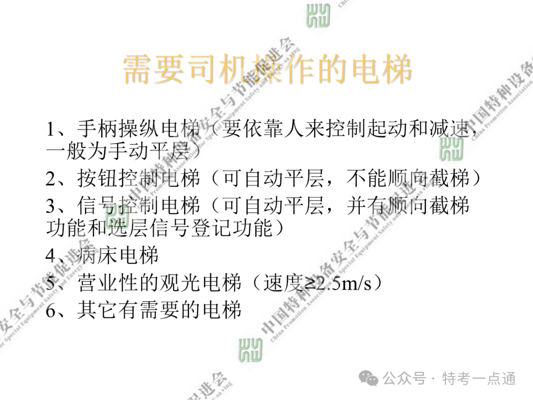 【电梯员课件】电梯基础与标准
