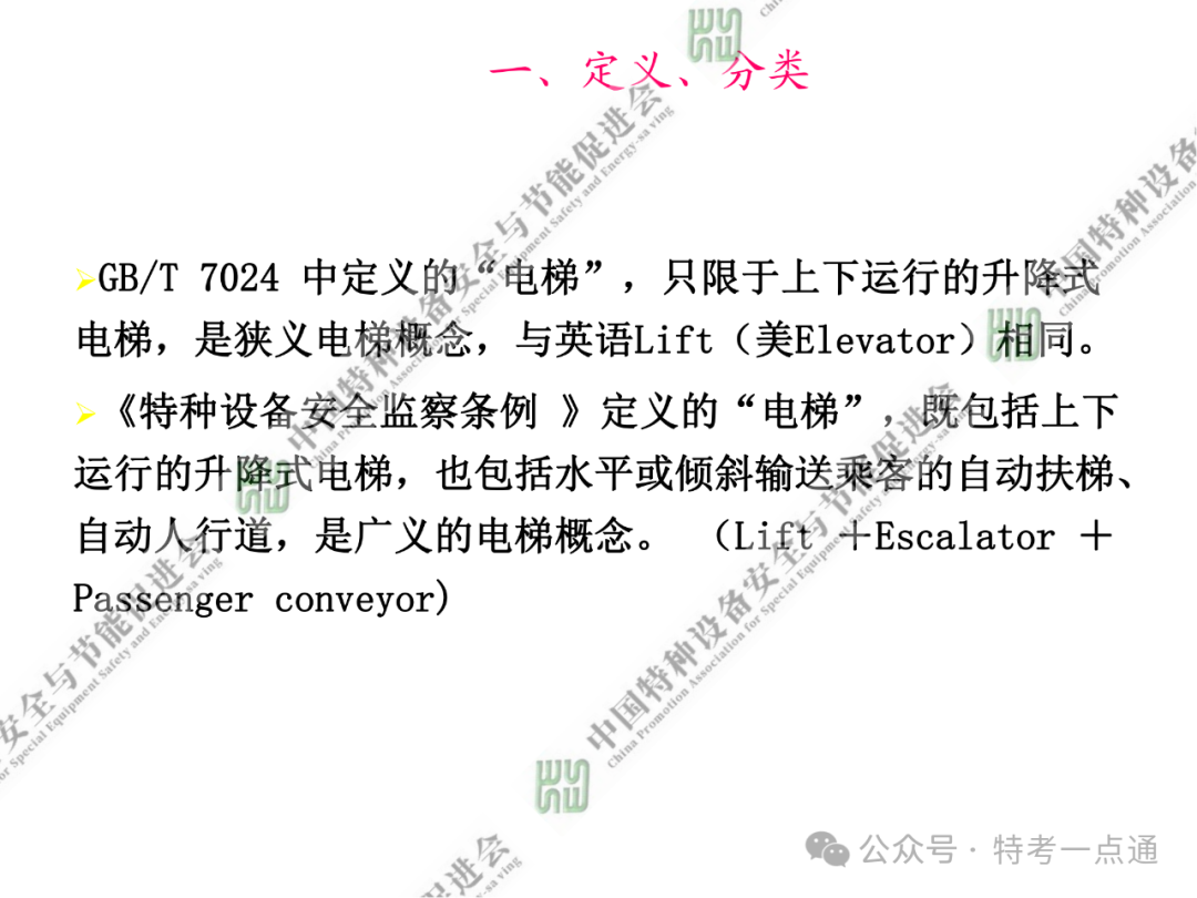 【电梯员课件】电梯基础与标准