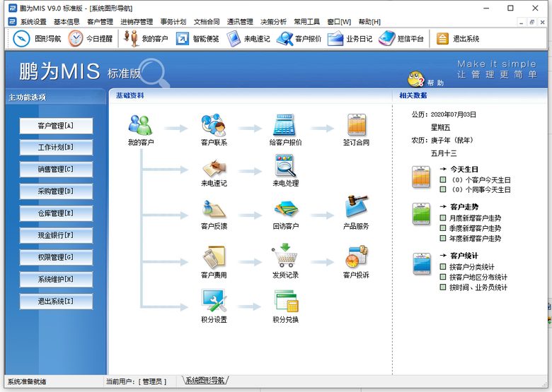 CRM客户管理系统定制 打通销售流程